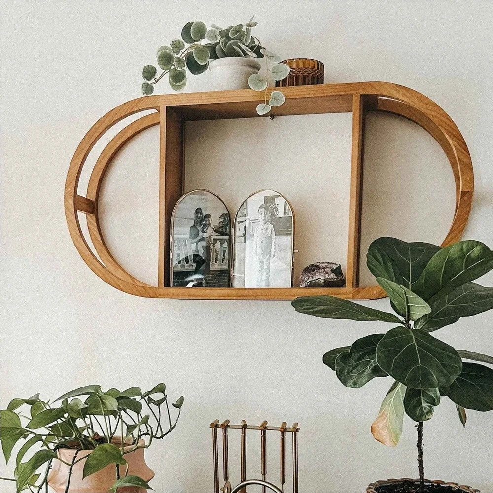 Threshold 15”x30” Wall Organizer, Brown, Modern Style, NWT